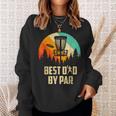 Men Vintage Best Dad By Par Disc Golf Dad Fathers Day Sweatshirt Gifts for Her