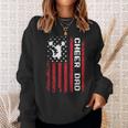 Mens 4Th Of July Us Flag Cheer Dad For Fathers Cheer Sweatshirt Gifts for Her