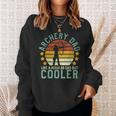 Mens Archery Dad | Funny Fathers Day Gift For Archer Bow Hunter Sweatshirt Gifts for Her