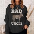 Mens Badass Uncle Funny Pun Cool Sweatshirt Gifts for Her