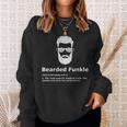Mens Bearded Funkle Funny Uncle Definition Sweatshirt Gifts for Her