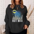 Mens Butt Man Bbq Pig Funny Grilling Sweatshirt Gifts for Her