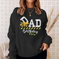 Mens Dad Birthday Crew Construction Birthday Family Matching Sweatshirt Gifts for Her