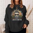 Mens Dad The Man Myth Legend For Fathers Day Vintage Retro Sweatshirt Gifts for Her