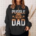 Mens Dog Lover Fathers Day Puggle Dad Pet Owner Animal Puggle Sweatshirt Gifts for Her