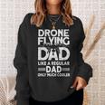 Mens Drone Flying Dad - Drone Pilot Vintage Drone Sweatshirt Gifts for Her