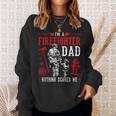 Mens Firefighter Dad Fire Rescue Fire Fighter Sweatshirt Gifts for Her