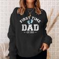 Mens First Time Dad 2023 Pregnancy Announcement Sweatshirt Gifts for Her