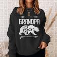 Mens Grandpa Bear Funny Fathers Day Gift Papa Men Dad Best Top Sweatshirt Gifts for Her