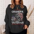 Mens Grandpa For Men Fathers Day Im A Dad Grandpa Veteran Sweatshirt Gifts for Her