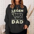 Mens Legen Dairy Dad Cow Farmer Fathers Day For Men Sweatshirt Gifts for Her