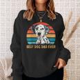 Mens Mens Quote Best Dog Dad Ever Vintage Dalmatian Lover Sweatshirt Gifts for Her