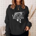 Mens Reel Cool Papa Fishing Dad Gifts Fathers Day Fisherman Fish Tshirt Sweatshirt Gifts for Her