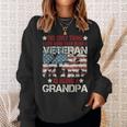 Mens Retired Military Veteran Grandfather Proud Grandpa Men Women Sweatshirt Graphic Print Unisex Gifts for Her