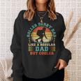 Mens Roller Derby Lover Vintage Roller Derby Dad Fathers Day Sweatshirt Gifts for Her