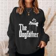 Mens The Dogfather Shirt Dad Dog Tshirt Funny Fathers Day Tee Tshirt Sweatshirt Gifts for Her