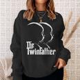 Mens The Twinfather Funny Father Of Twins Dad Gift Sweatshirt Gifts for Her