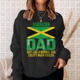 Mens Vintage Jamaican Dad Jamaica Flag Design For Fathers Day Sweatshirt Gifts for Her