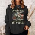 Mens Vintage Usa Flag Goldendoodle Doodle Dad Fathers Day Men Sweatshirt Gifts for Her