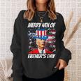 Merry 4Th Of Fathers Day Funny Joe Biden Happy Fathers Day Sweatshirt Gifts for Her