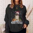 Merry Pugmas 2022 Xmas Pug Christmas Party Pug Lover Tshirt V2 Sweatshirt Gifts for Her