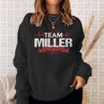 Miller Team Familientreffen Dna Herzschlag Geschenk Sweatshirt Geschenke für Sie