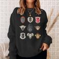 Monkey Chimpanzee Gorilla Spider Monkey Squirrel Monkey Sweatshirt Gifts for Her