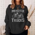Monster Truck | Retro Vintage Off Road Sweatshirt Gifts for Her