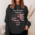 Mother Veterans Day My Favorite Veteran Is My Mom Proud SonSweatshirt Gifts for Her