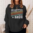 My Greatest Blessings Call Me Bruh Retro Sweatshirt Gifts for Her