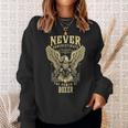 Never Underestimate The Power Of Boxer Personalized Last Name Sweatshirt Gifts for Her
