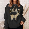 New Orleans Football No 9 Goat Men Women Sweatshirt Graphic Print Unisex Gifts for Her