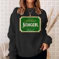 Noagerl Bierrest Noagal Fake Bier Brauerei Dialekt Spruch Sweatshirt Geschenke für Sie