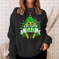 One Lucky Dad Happy St Patricks Day Shamrock Gifts Family Sweatshirt Gifts for Her