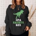 Opa-Saurus Rex Dinosaur Opasaurus Sweatshirt Geschenke für Sie