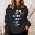 Original Fathers Day Father Acronym Best Dad 1 Gift For Mens Sweatshirt Gifts for Her
