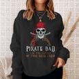 Pirat Papa Ich Bin Der Kapitän Halloween-Kostüm Cool Sweatshirt Geschenke für Sie