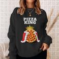 Pizza King Pizza Lover Cute Pizza Funny Foodie Sweatshirt Gifts for Her