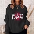 Promoted To Dad 2022 Splatter Sweatshirt Gifts for Her