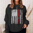 Promoted To Mommy Est 2023 Mothers Day New Mama Us Flag Sweatshirt Gifts for Her