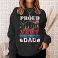 Proud Army National Guard Dad Fathers Day Veteran Sweatshirt Gifts for Her