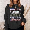 Proud Army National Guard Stepdad Us Fathers Day Men Sweatshirt Gifts for Her