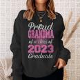 Proud Grandma Of A Class Of 2023 Graduate Senior Gift Sweatshirt Gifts for Her