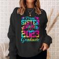 Proud Sister Of A Class Of 2023 Graduate Senior 23 Sweatshirt Gifts for Her