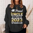 Proud Uncle Of A Class Of 2023 Graduate Senior Family Sweatshirt Gifts for Her
