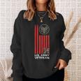 Proud Us Army Veteran Usa Flag Army Boots And America Flag Sweatshirt Gifts for Her
