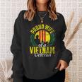 Proud Wife Of A Vietnam Veteran Veterans Day Men Women Sweatshirt Graphic Print Unisex Gifts for Her