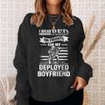 Red Friday Military Girlfriend Deployed Patriotic Sweatshirt Gifts for Her