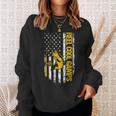 Reel Cool Gamps Fishing Dad Joke Usa Flag Fathers Day Sweatshirt Gifts for Her