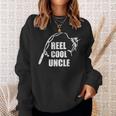 Reel Cool Uncle Vintage Fishing Appreciation Fish Sweatshirt Gifts for Her